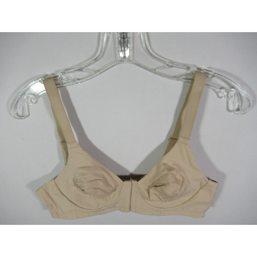 Classique Post Mastectomy Bra 36A Wireless Breast Pocket Front Back Close 723